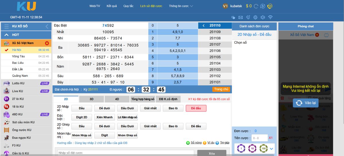 Cách chơi đánh đề trên Kubet