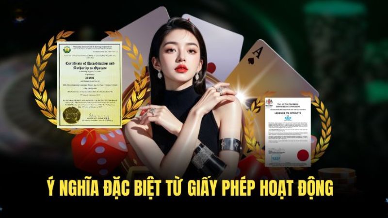 Các giấy phép mà Kubet sở hữu