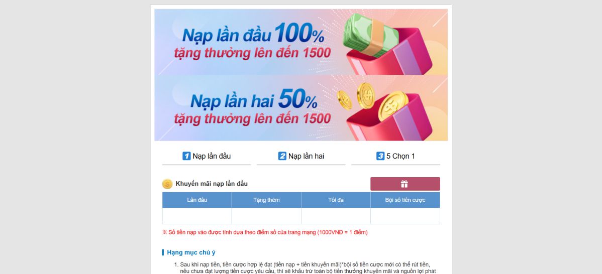 Hội viên mới 3 ưu đãi