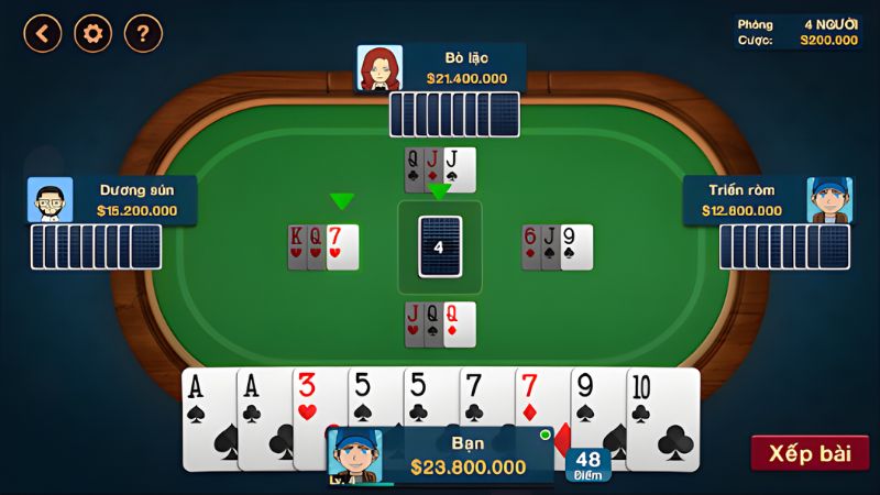 Luật đánh bài Phỏm vẫn giữ nguyên các nét cơ bản của game truyền thống