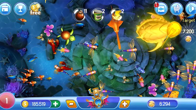 Sảnh CQ9 bắn cá Kubet sở hữu đồ họa ấn tượng cùng kho súng đa dạng