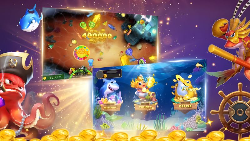 Sảnh DS bắn cá cung cấp nhiều game với cơ chế nổ thưởng minh bạch