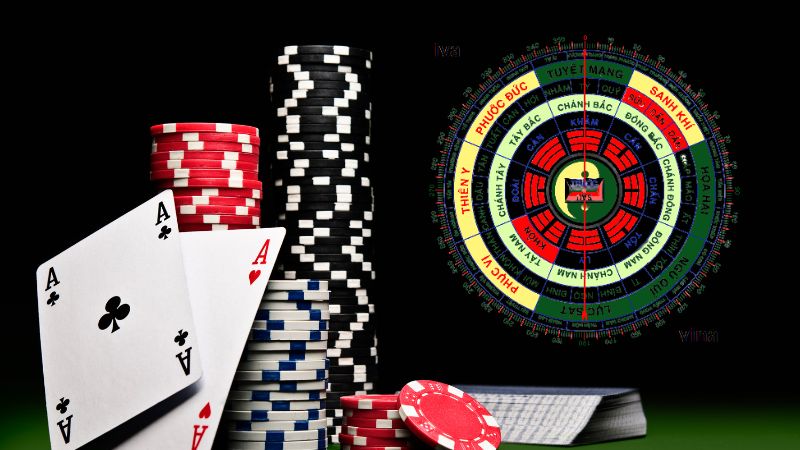 Chọn hướng ngồi phong thủy hợp mệnh cũng góp phần giúp người chơi giải đen